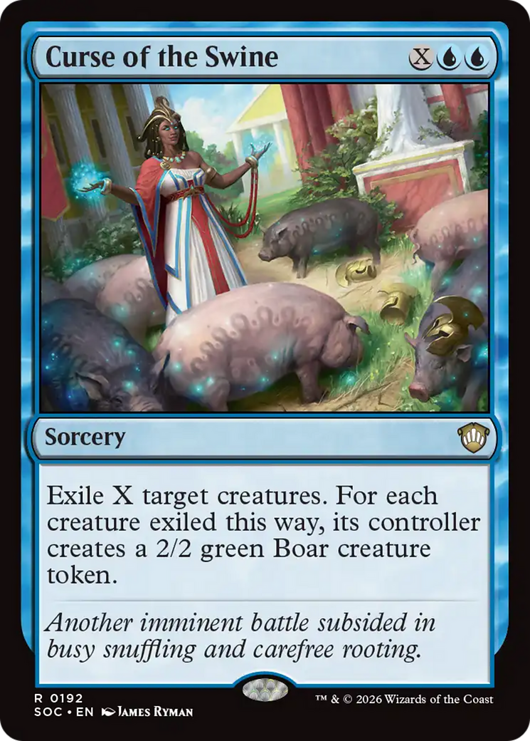 Curse of the Swine [Secrets of Strixhaven Commander] | Card Citadel