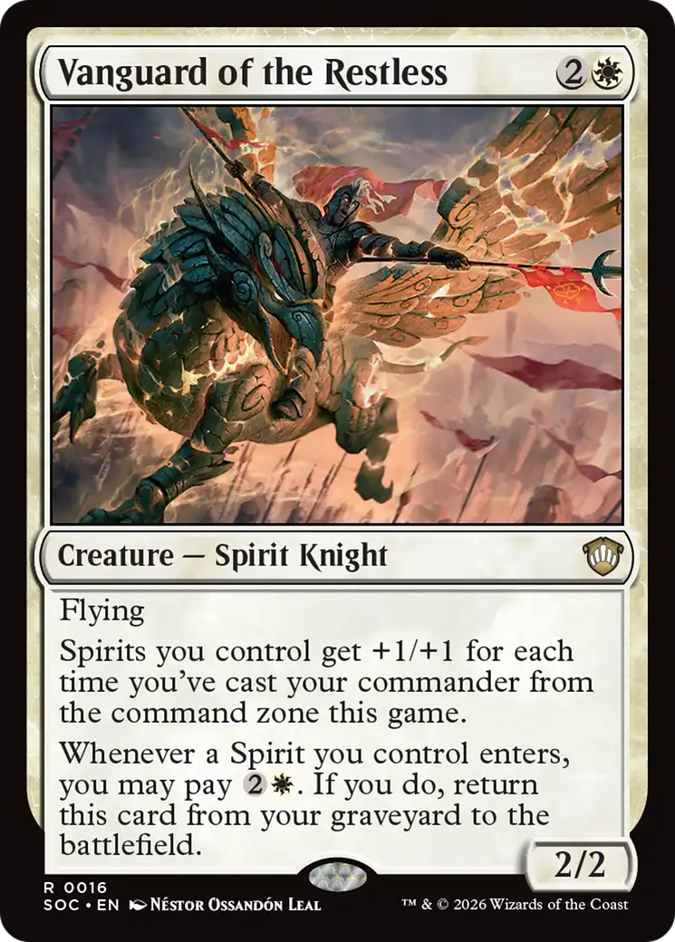 Vanguard of the Restless [Secrets of Strixhaven Commander] | Card Citadel