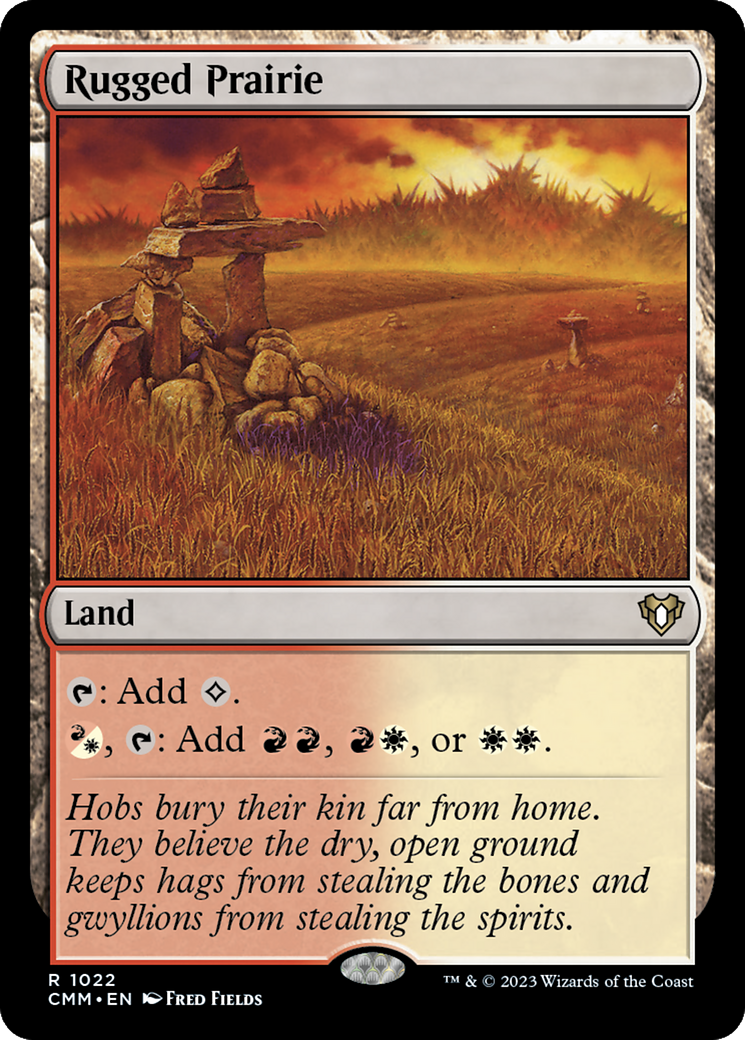 Rugged Prairie [Commander Masters] | Card Citadel