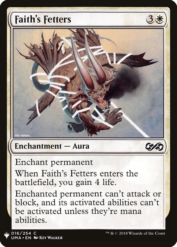 Faith's Fetters [Mystery Booster] | Card Citadel