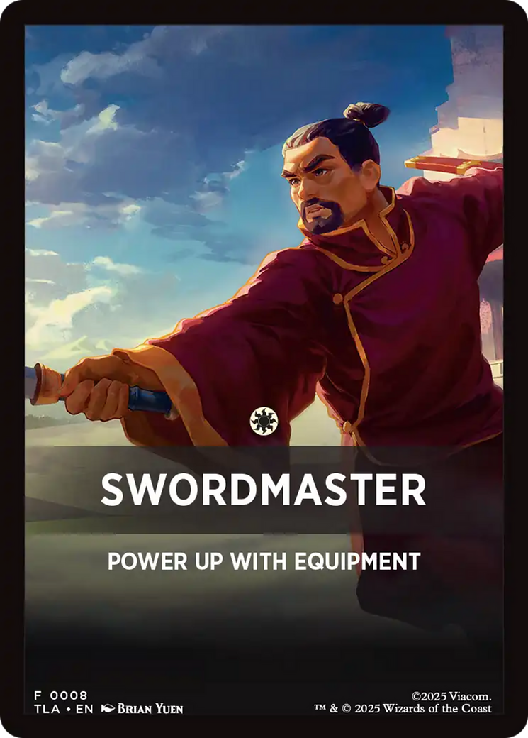 Swordmaster Theme Card [Avatar: The Last Airbender Tokens] | Card Citadel