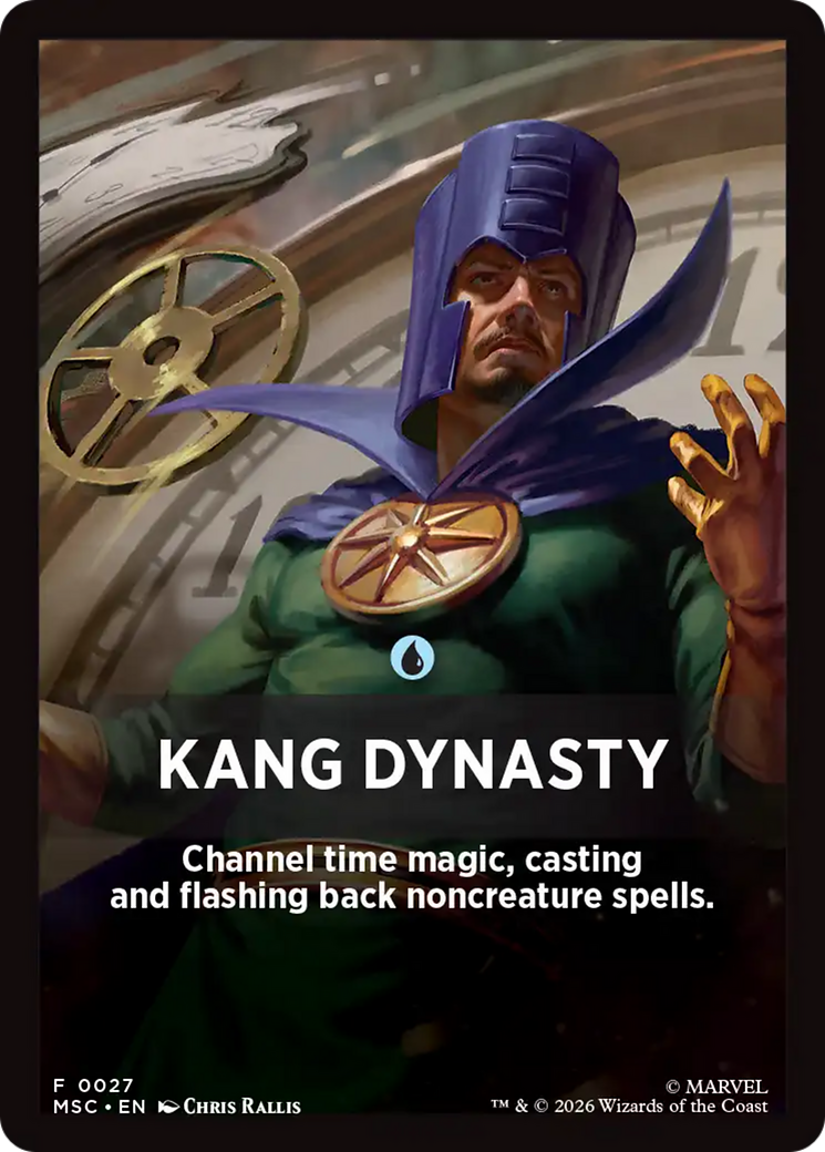 Kang Dynasty Theme Card [Marvel Super Heroes Commander] | Card Citadel