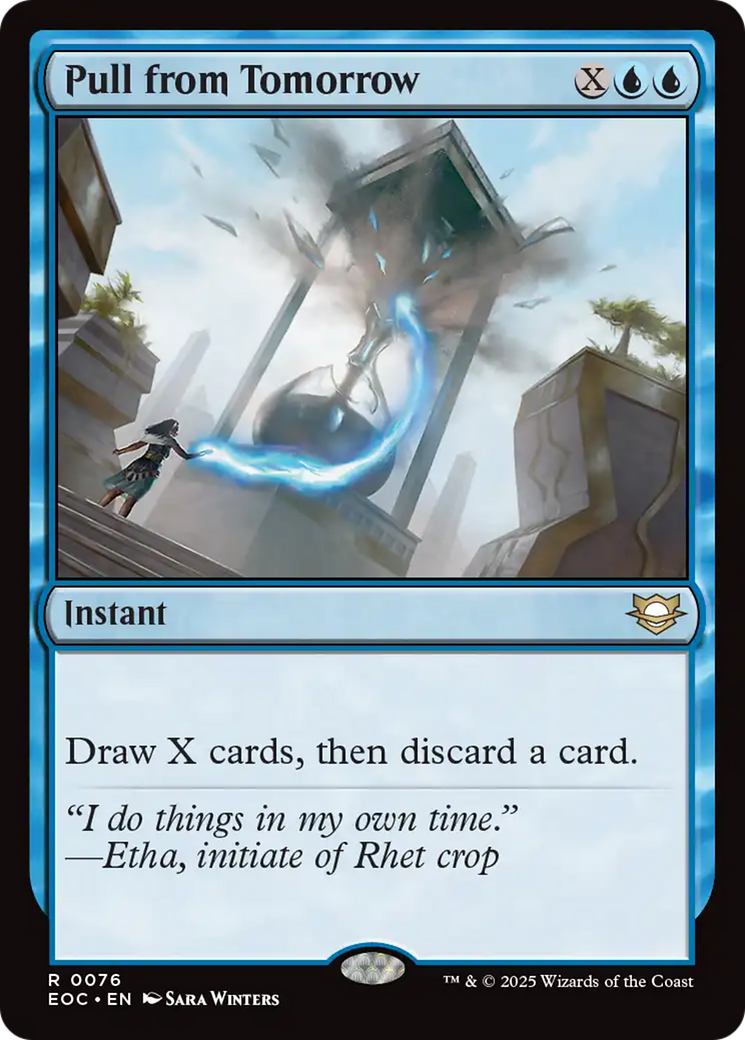 Pull from Tomorrow [Edge of Eternities Commander] | Card Citadel