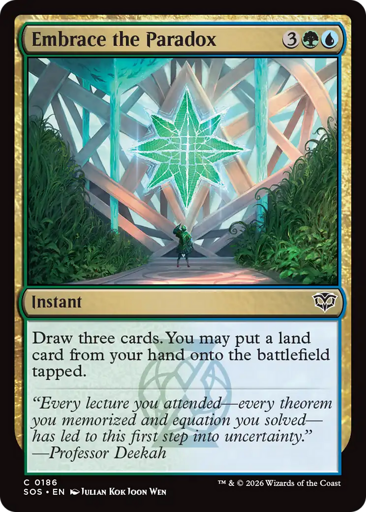 Embrace the Paradox [Secrets of Strixhaven] | Card Citadel