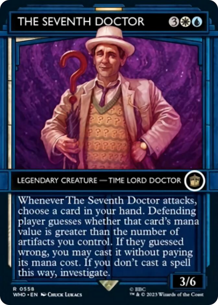 The Seventh Doctor (Showcase) [Doctor Who] | Card Citadel