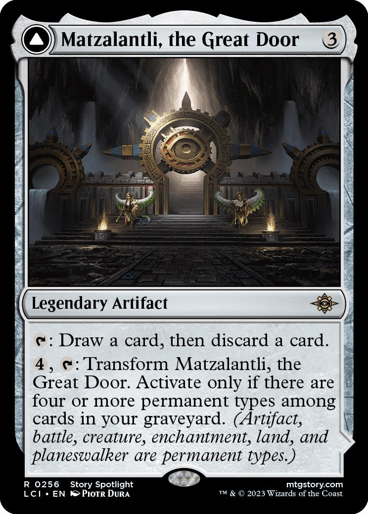 Matzalantli, the Great Door // The Core [The Lost Caverns of Ixalan] | Card Citadel