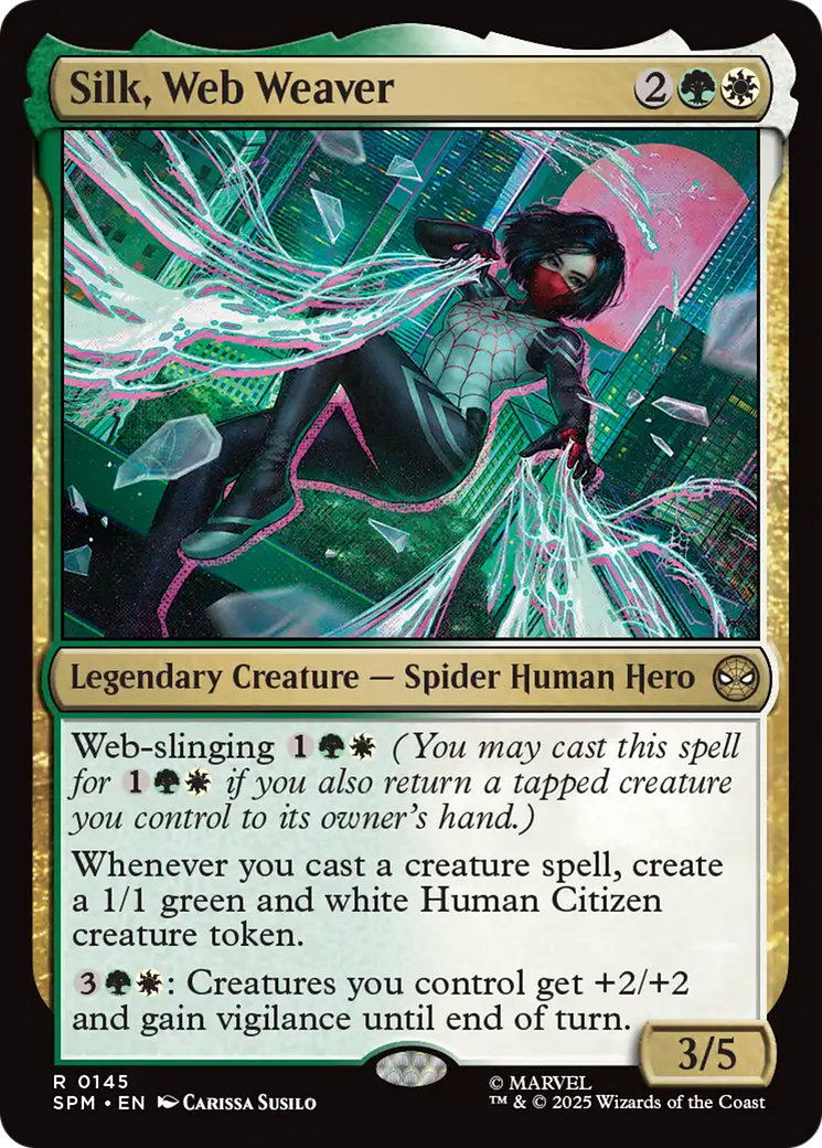 Silk, Web Weaver [Marvel's Spider-Man] | Card Citadel