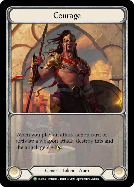 Courage [FAB153] (Promo)  Cold Foil | Card Citadel