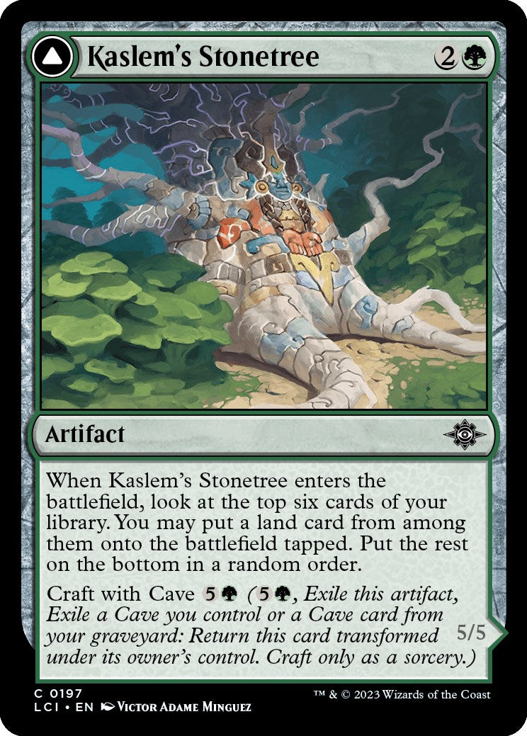 Kaslem's Stonetree [The Lost Caverns of Ixalan] | Card Citadel