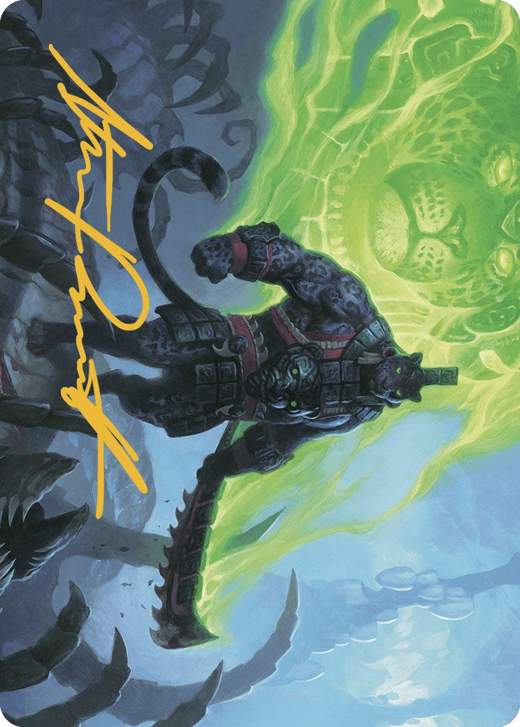 Malamet Veteran Art Card (Gold-Stamped Signature) [The Lost Caverns of Ixalan Art Series] | Card Citadel