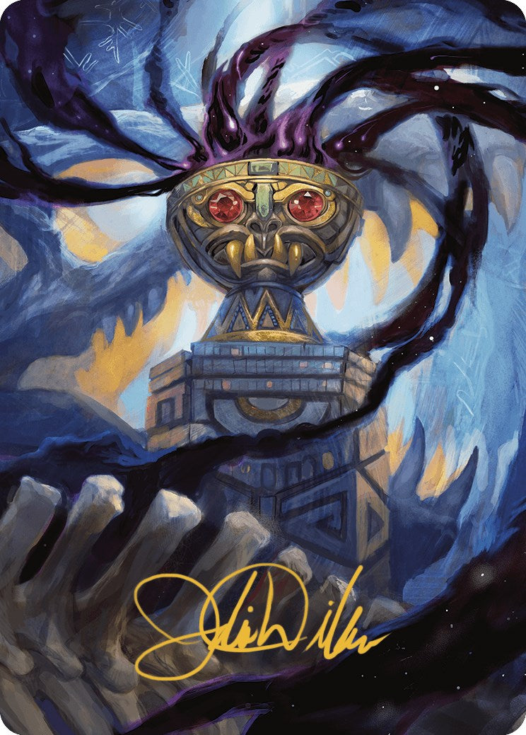 Chalice of the Void Art Card (Gold-Stamped Signature) [The Lost Caverns of Ixalan Art Series] | Card Citadel