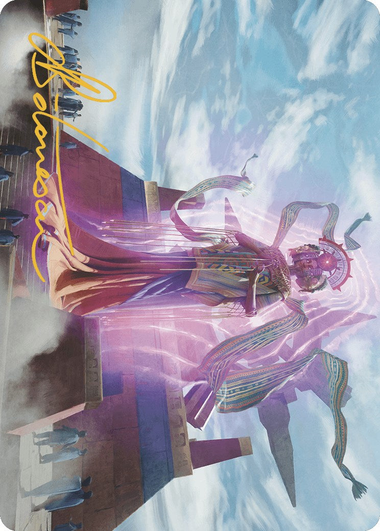 Ojer Taq, Deepest Foundation Art Card (4/81) (Gold-Stamped Signature) [The Lost Caverns of Ixalan Art Series] | Card Citadel