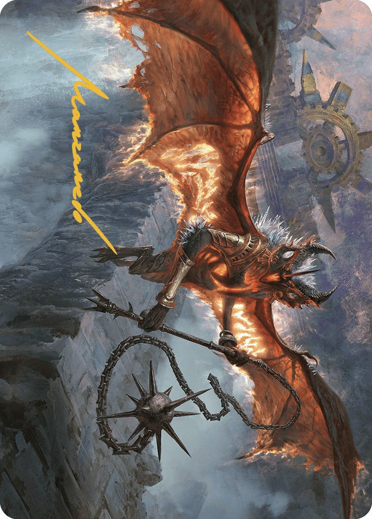 Bloodletter of Aclazotz Art Card (15/81) (Gold-Stamped Signature) [The Lost Caverns of Ixalan Art Series] | Card Citadel