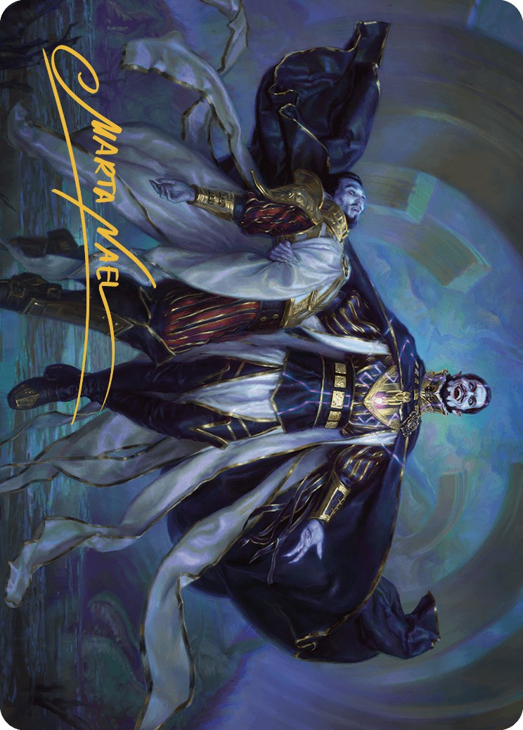 Vito, Fanatic of Aclazotz Art Card (Gold-Stamped Signature) [The Lost Caverns of Ixalan Art Series] | Card Citadel