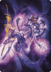 The Grim Captain Art Card (Gold-Stamped Signature) [The Lost Caverns of Ixalan Art Series] | Card Citadel