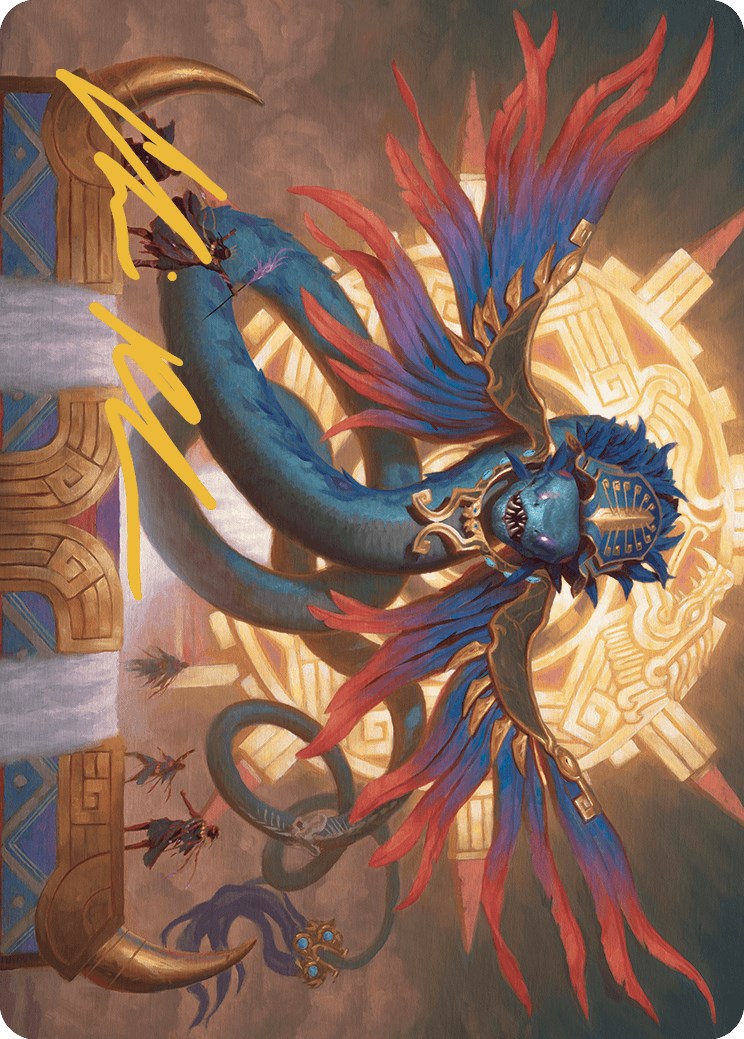 Ojer Pakpatiq, Deepest Epoch Art Card (13/81) (Gold-Stamped Signature) [The Lost Caverns of Ixalan Art Series] | Card Citadel