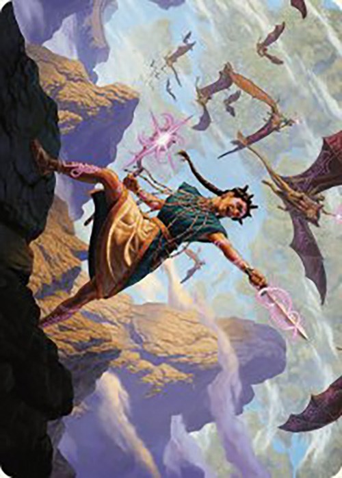 Warden of the Inner Sky Art Card [The Lost Caverns of Ixalan Art Series] | Card Citadel