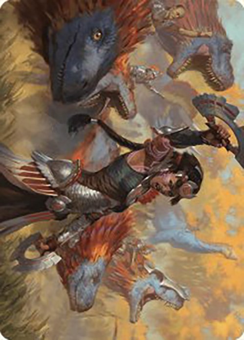 Huatli, Poet of Unity Art Card [The Lost Caverns of Ixalan Art Series] | Card Citadel