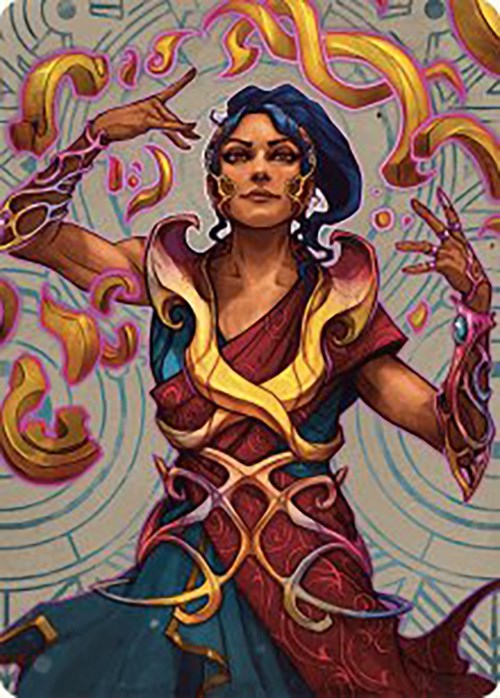 Saheeli, the Sun's Brilliance Art Card [The Lost Caverns of Ixalan Art Series] | Card Citadel