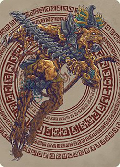 Sovereign Okinec Ahau Art Card [The Lost Caverns of Ixalan Art Series] | Card Citadel