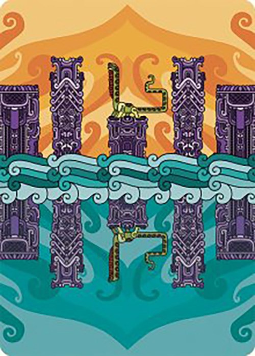 Echoing Deeps Art Card [The Lost Caverns of Ixalan Art Series] | Card Citadel