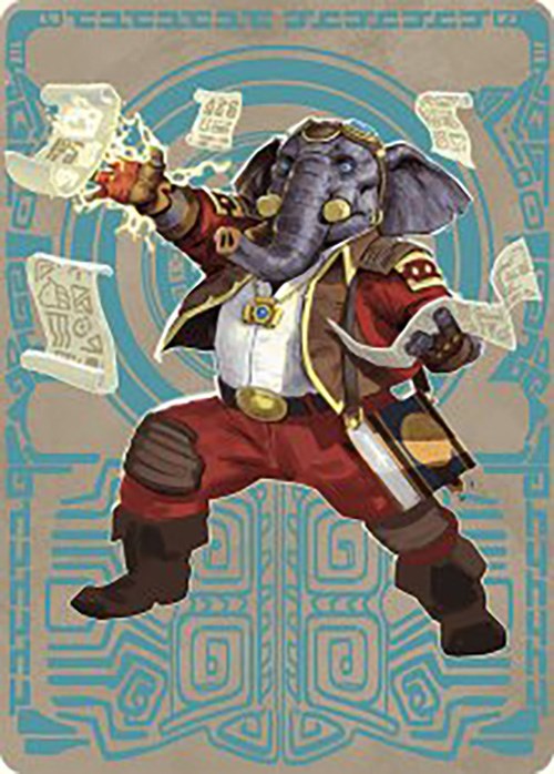 Quintorius Kand Art Card (65/81) [The Lost Caverns of Ixalan Art Series] | Card Citadel
