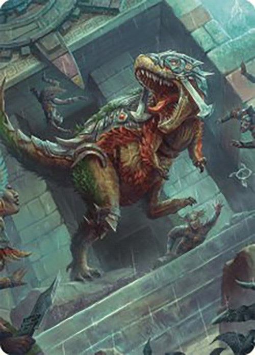 Carnage Tyrant Art Card [The Lost Caverns of Ixalan Art Series] | Card Citadel