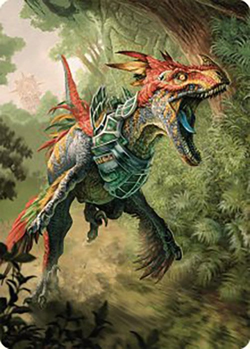 Dinosaur Token Art Card [The Lost Caverns of Ixalan Art Series] | Card Citadel