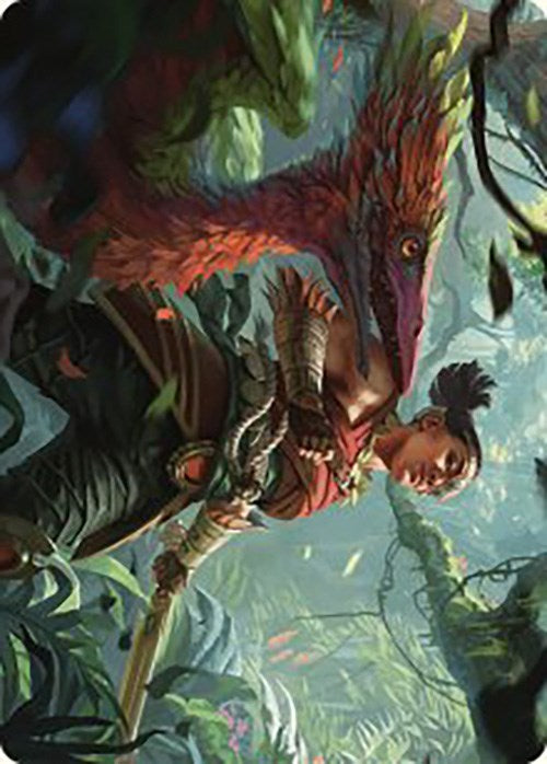 Wayta, Trainer Prodigy Art Card [The Lost Caverns of Ixalan Art Series] | Card Citadel