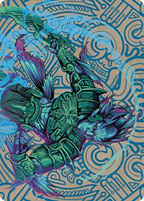 Hakbal of the Surging Soul Art Card [The Lost Caverns of Ixalan Art Series] | Card Citadel