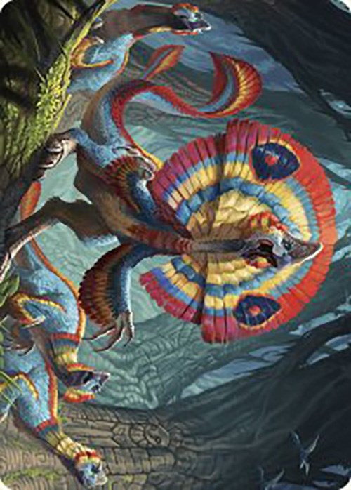 Sunfrill Imitator Art Card [The Lost Caverns of Ixalan Art Series] | Card Citadel
