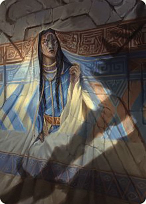 Whispersilk Cloak Art Card [The Lost Caverns of Ixalan Art Series] | Card Citadel