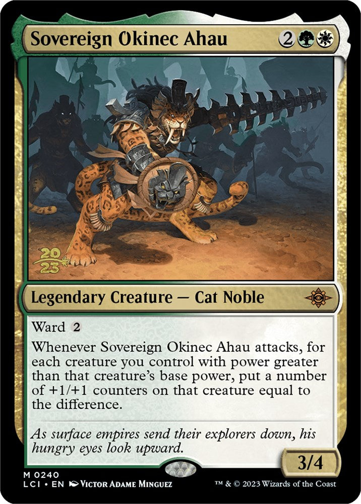 Sovereign Okinec Ahau [The Lost Caverns of Ixalan Prerelease Cards] | Card Citadel