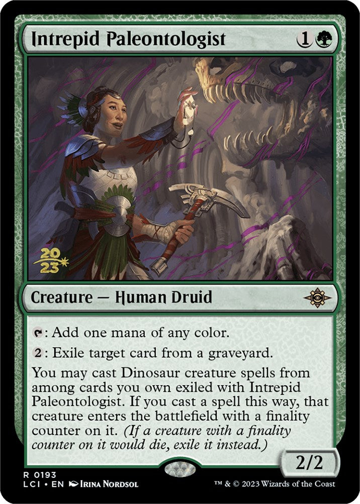 Intrepid Paleontologist [The Lost Caverns of Ixalan Prerelease Cards] | Card Citadel