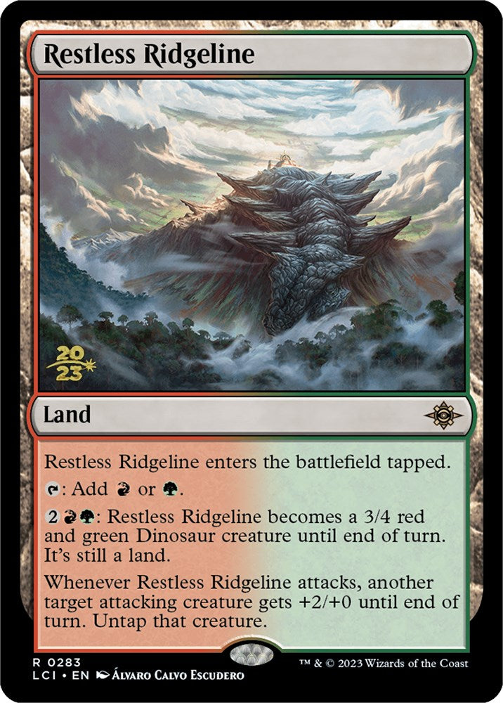 Restless Ridgeline [The Lost Caverns of Ixalan Prerelease Cards] | Card Citadel