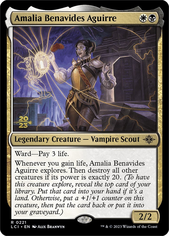 Amalia Benavides Aguirre [The Lost Caverns of Ixalan Prerelease Cards] | Card Citadel