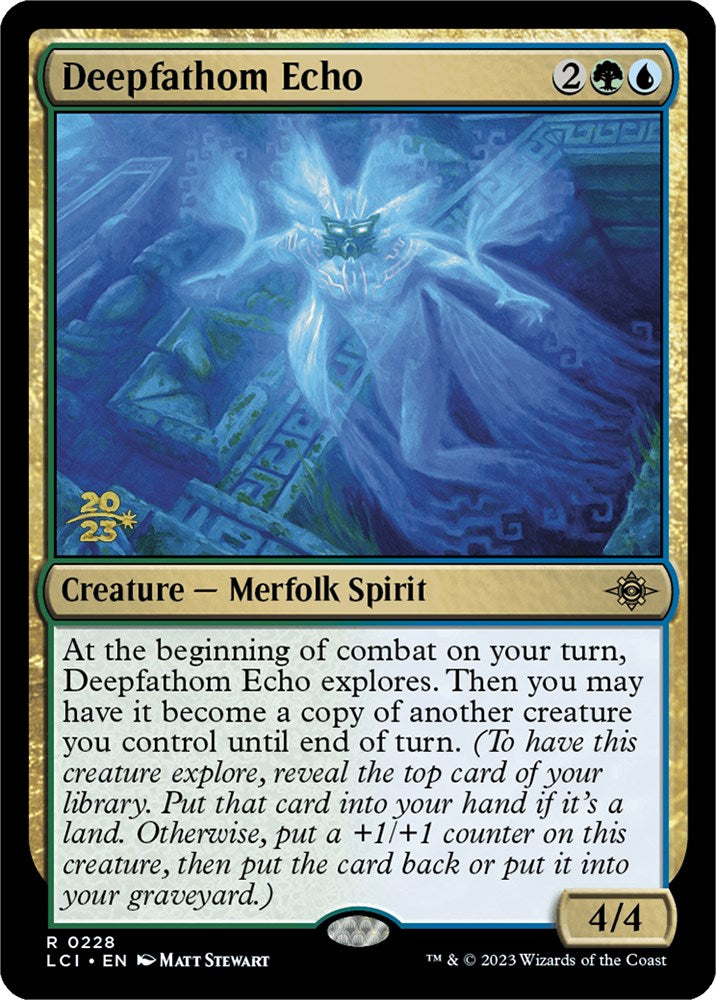 Deepfathom Echo [The Lost Caverns of Ixalan Prerelease Cards] | Card Citadel