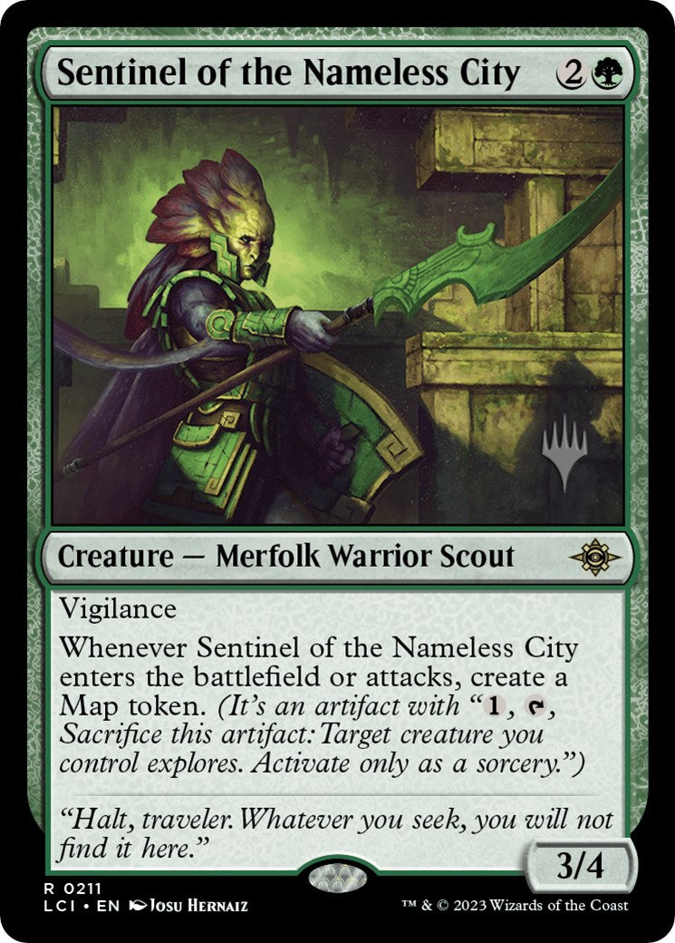 Sentinel of the Nameless City (Promo Pack) [The Lost Caverns of Ixalan Promos] | Card Citadel