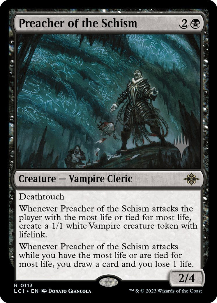 Preacher of the Schism (Promo Pack) [The Lost Caverns of Ixalan Promos] | Card Citadel