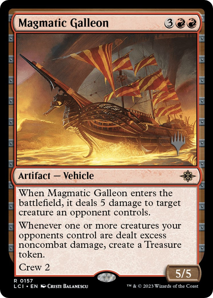 Magmatic Galleon (Promo Pack) [The Lost Caverns of Ixalan Promos] | Card Citadel