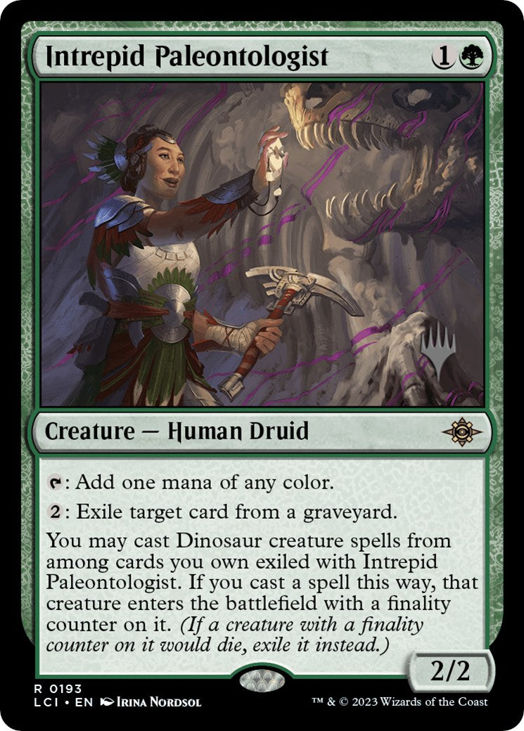 Intrepid Paleontologist (Promo Pack) [The Lost Caverns of Ixalan Promos] | Card Citadel