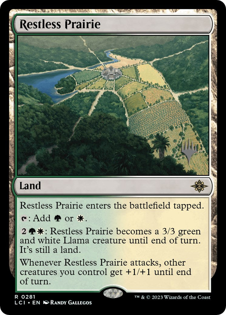 Restless Prairie (Promo Pack) [The Lost Caverns of Ixalan Promos] | Card Citadel