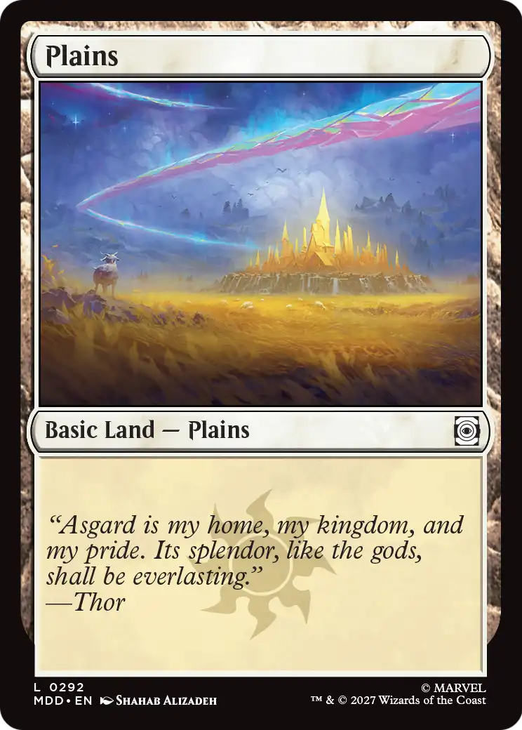 Plains (0292) [Marvel: Darkhold Destiny] | Card Citadel