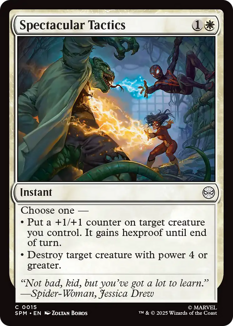 Spectacular Tactics [Marvel's Spider-Man] | Card Citadel