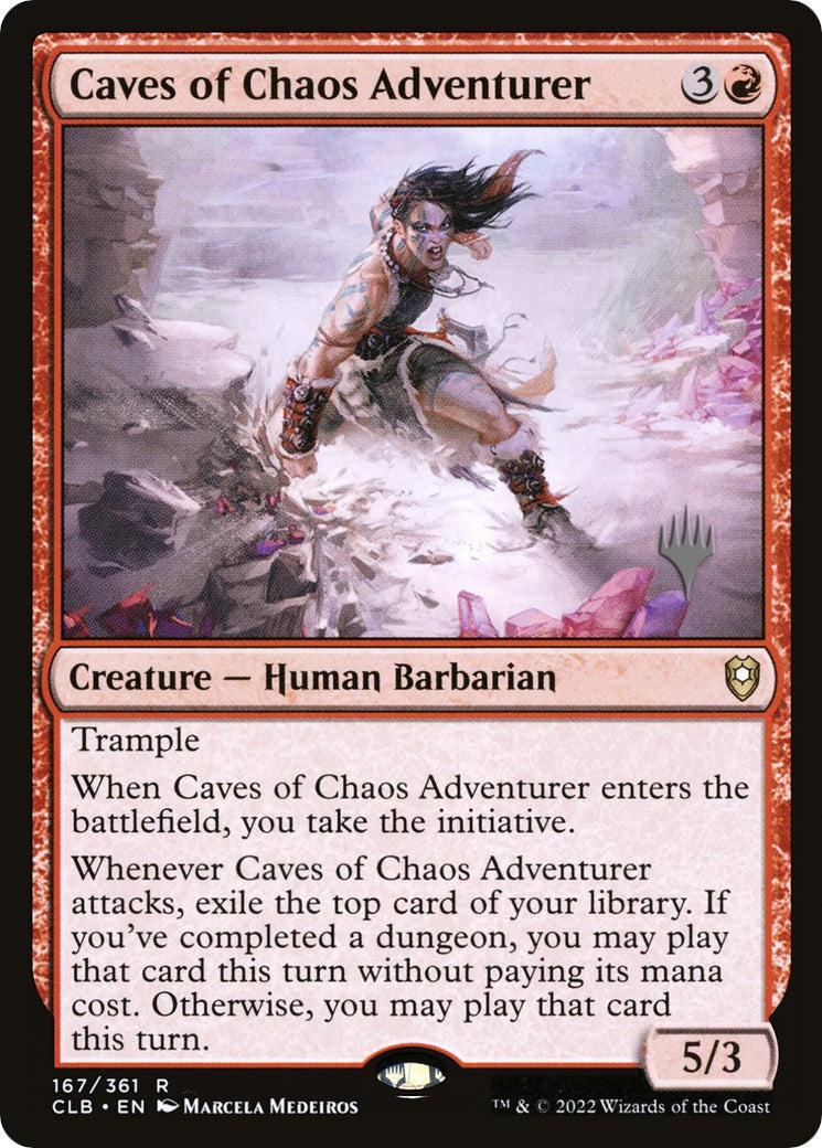 Caves of Chaos Adventurer (Promo Pack) [The Lost Caverns of Ixalan Promos] | Card Citadel