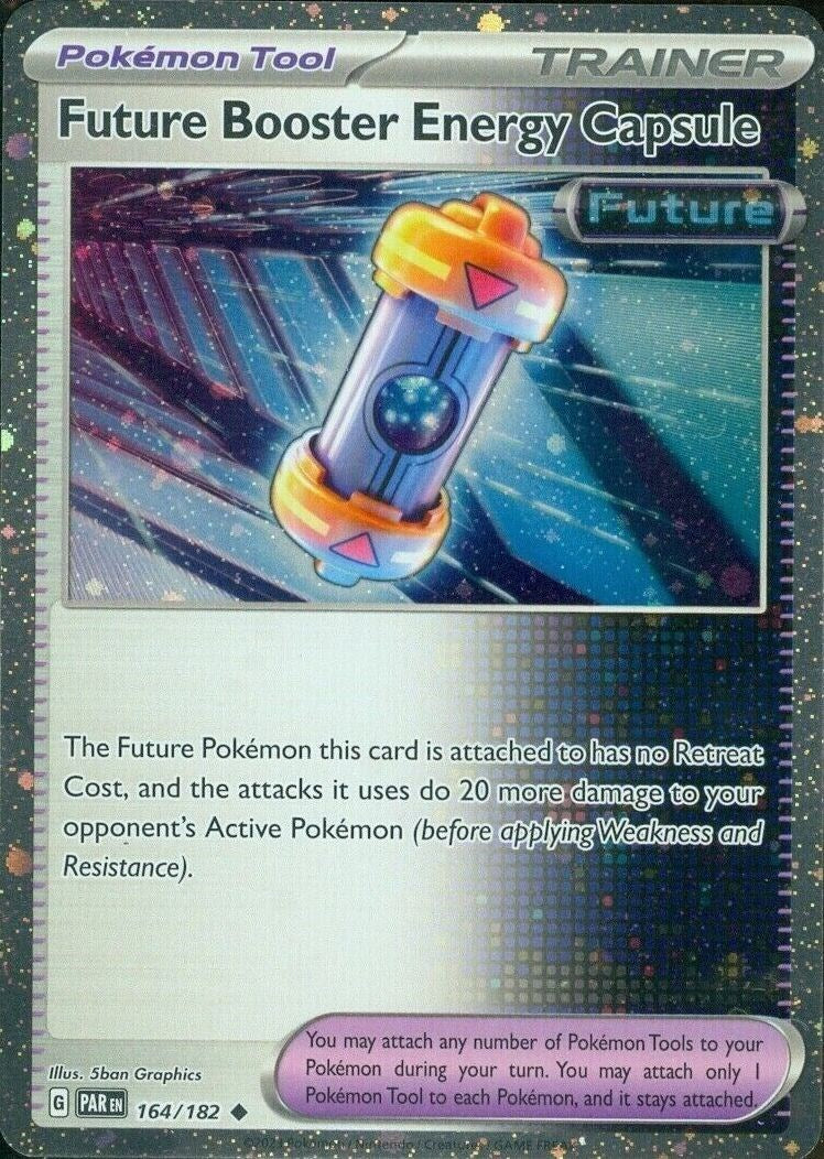 Future Booster Energy Capsule (164/182) (Cosmos Holo) [Scarlet & Violet: Paradox Rift] | Card Citadel