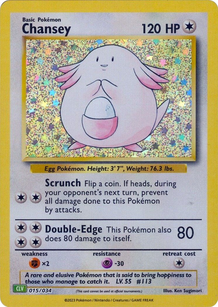 Chansey [Trading Card Game Classic] | Card Citadel