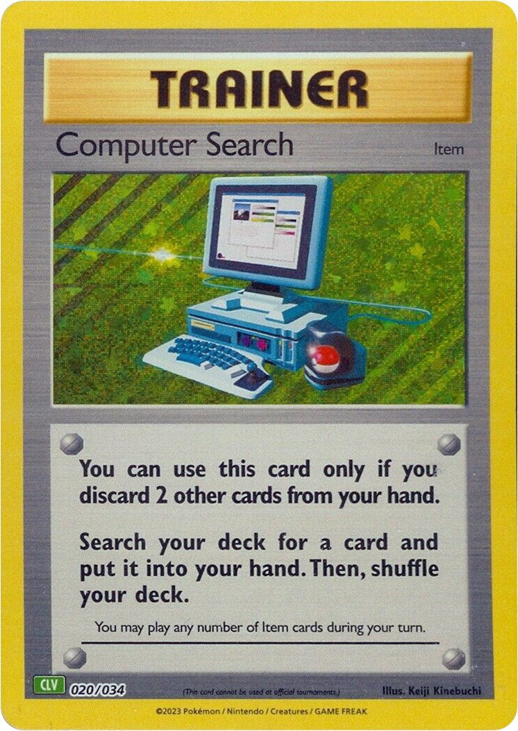 Computer Search (CLV) [Trading Card Game Classic] | Card Citadel