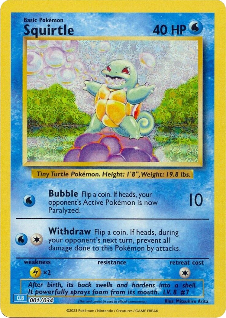 Squirtle [Trading Card Game Classic] | Card Citadel