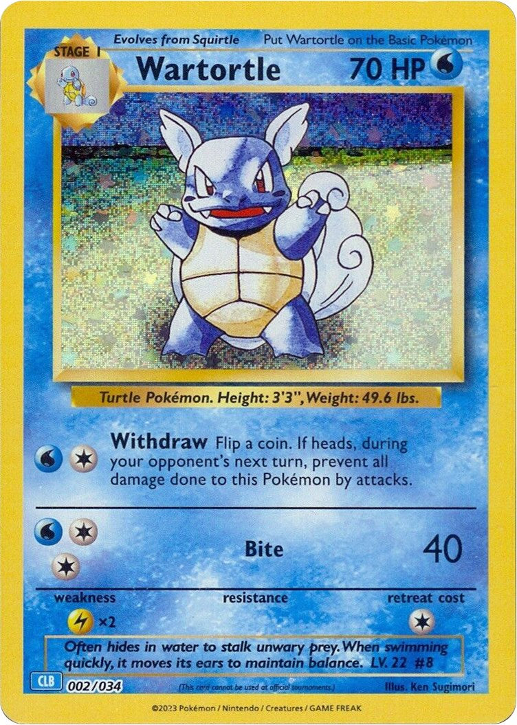 Wartortle [Trading Card Game Classic] | Card Citadel